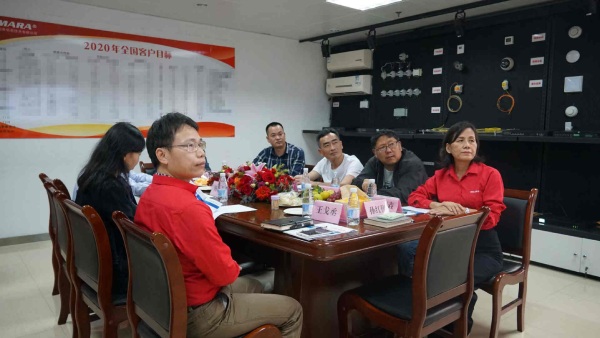 邁世團隊與電力公司專家團的研討現(xiàn)場